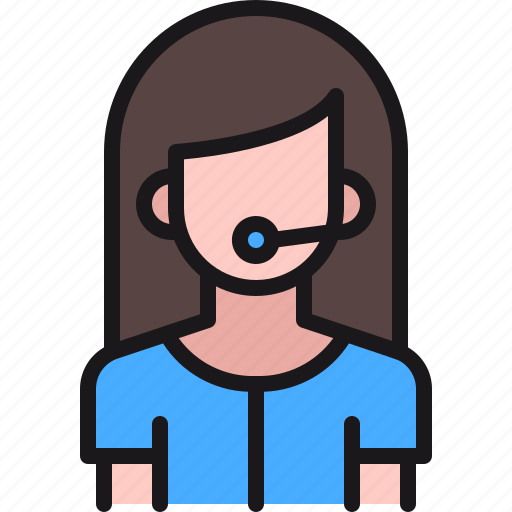 Avatar, customer, girl, service, woman icon - Download on Iconfinder