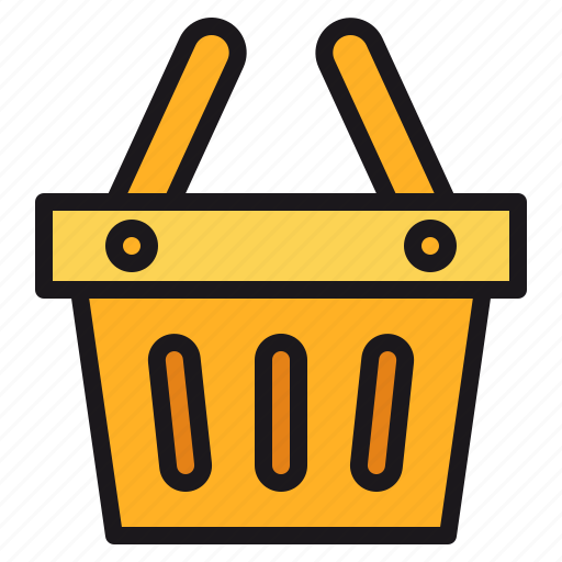 Basket, bucket, cart, ecommerce, shopping icon - Download on Iconfinder