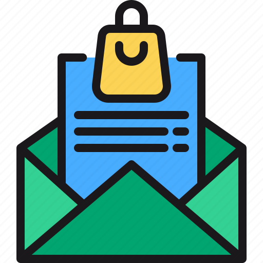 Bag, email, envelope, mail, shopping icon - Download on Iconfinder
