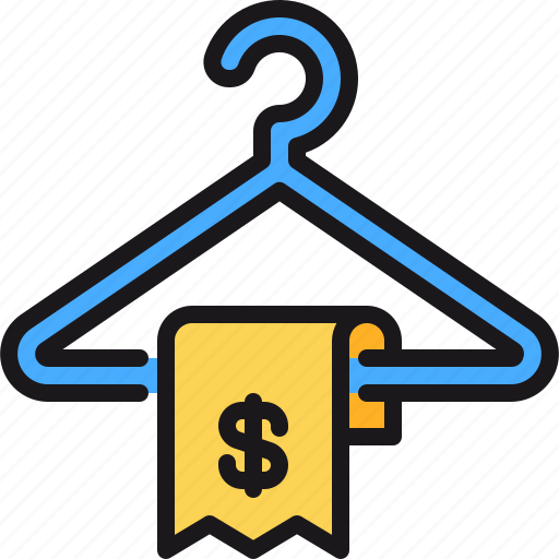 Hanger, money, price, shopping, tag icon - Download on Iconfinder
