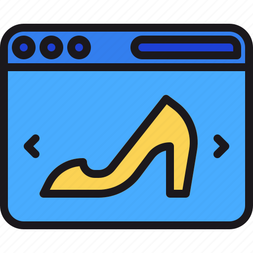 Ecommerce, heels, high, shopping, web icon - Download on Iconfinder