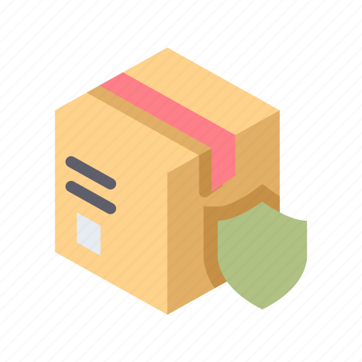 Ecommerce, shop, business, store, package, protection, shield icon - Download on Iconfinder