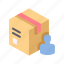 ecommerce, shop, business, package, box, person, receiver 