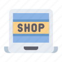 ecommerce, shop, business, internet, notebook, laptop, web