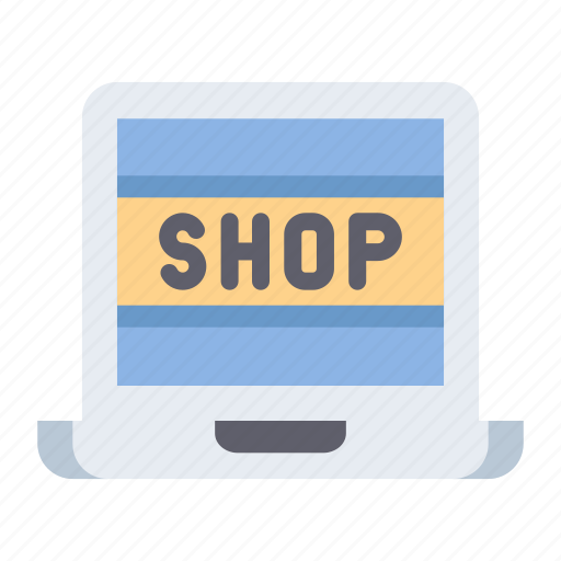 Ecommerce, shop, business, internet, notebook, laptop, web icon - Download on Iconfinder