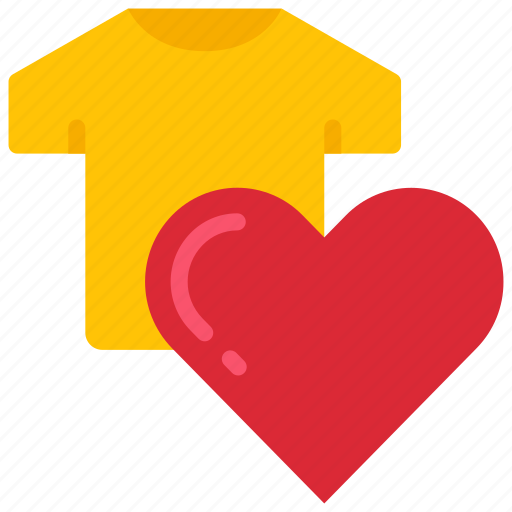 Clothing, ecommerce, heart, like, product icon - Download on Iconfinder