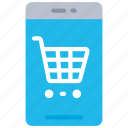cart, ecommerce, iphone, mobile, shopping, trolly