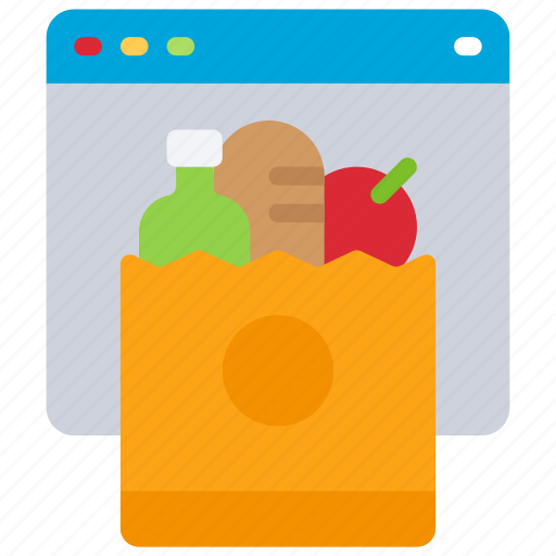Ecommerce, food, grocery, online, shop, shopping icon - Download on Iconfinder