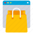 bag, ecommerce, internet, online, shopping