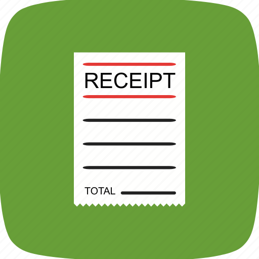 Bill, receipt, cash receipt icon - Download on Iconfinder