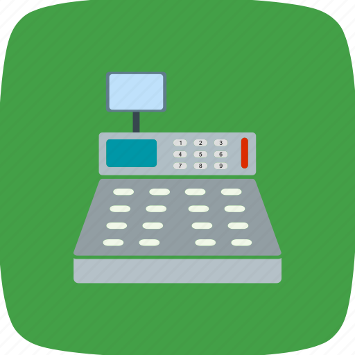 Cash counter, cash machine, shopping icon - Download on Iconfinder