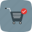 trolley, cart, verified cart items 