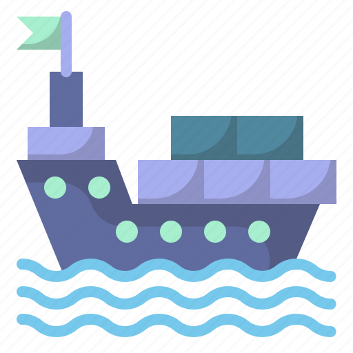 Rtation, wave, ship, speed, transport, cargo, motor icon - Download on Iconfinder