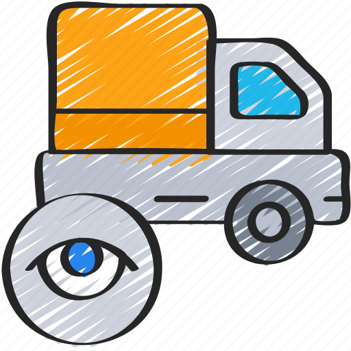 Delivery, ecommerce, track, truck, view icon - Download on Iconfinder