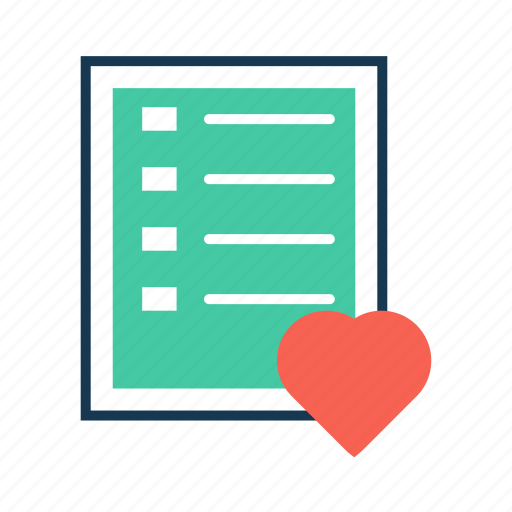 Favorite, list, note, receipt, tasks, wishlist icon - Download on Iconfinder