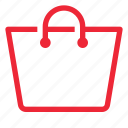 bag, buy, cart, ecommerce, outline, shopping, store