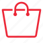 bag, buy, cart, ecommerce, outline, shopping, store 