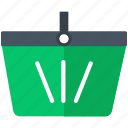 empty shop baskets, retail, shopping, vector graphics, minimalistic, shopping carts, online shopping, e-commerce, digital commerce, basket symbols
