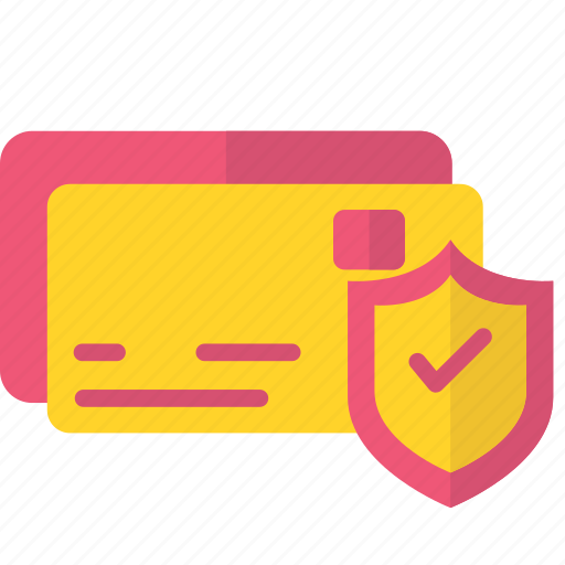Secure credit cards, payment, finance, banking, security, vector graphics, minimalistic icon - Download on Iconfinder