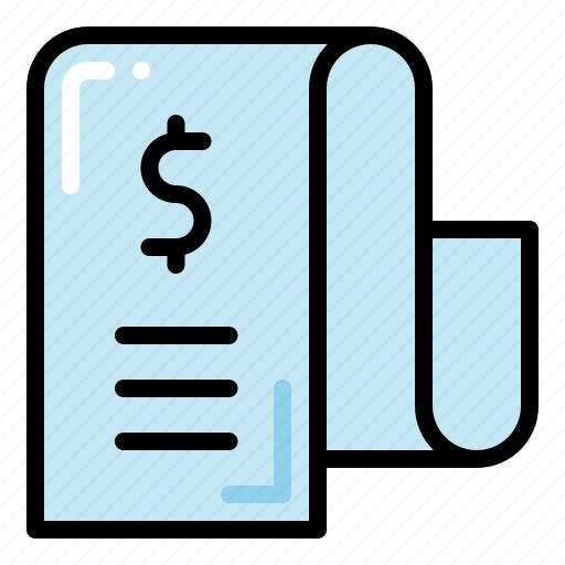 Bill, invoice, receipt, cash icon - Download on Iconfinder