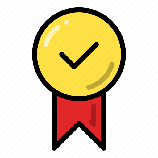 Check medal, medal, approved, best icon - Download on Iconfinder