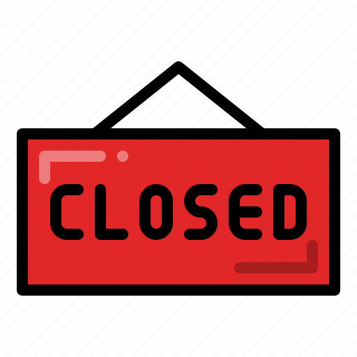 Closed, closed sign, open closed, sign icon - Download on Iconfinder