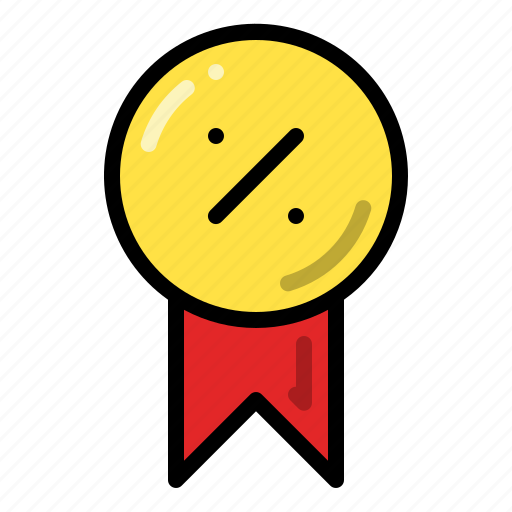 Discount medal, medal, sale, discount icon - Download on Iconfinder