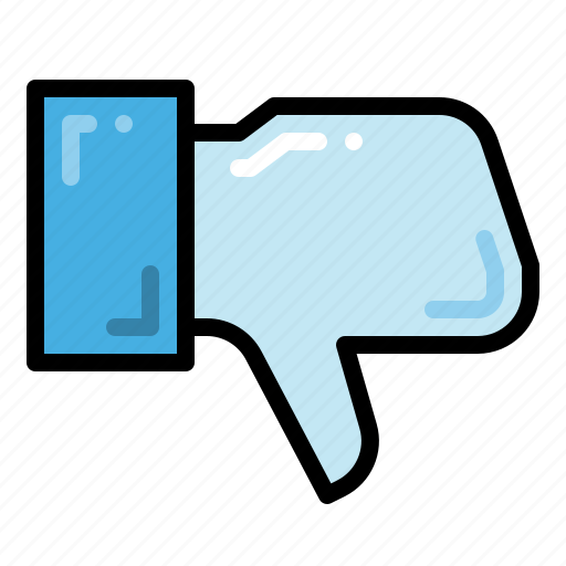 Dislike, bad, thumb down, unlike icon - Download on Iconfinder