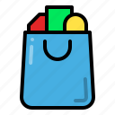 shopping bag full, shopping bag, ecommerce, store