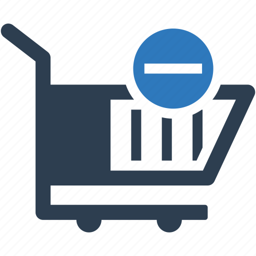 Shopping, cart, delete icon - Download on Iconfinder