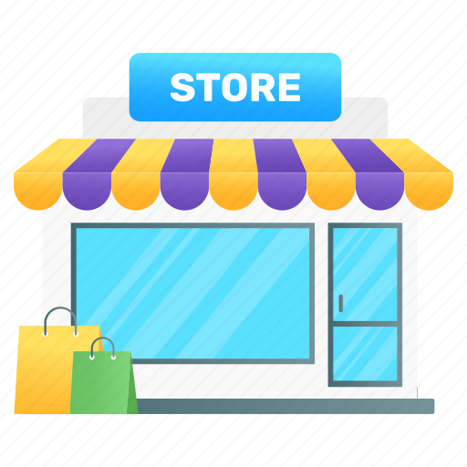 Market place, outlet, storehouse, shop, godown, store icon - Download on Iconfinder