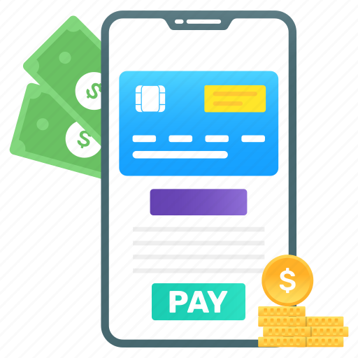 Mobile payment, mobile pay, digital payment, mobile money, e payment icon - Download on Iconfinder