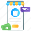 shopping app, mobile app, online buying, ecommerce, mecommerce, mobile banking 