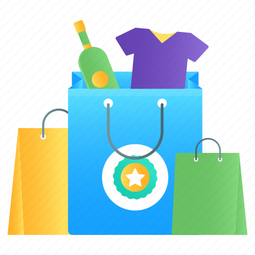 Shopping bags, handbags, tote, jute, commerce icon - Download on Iconfinder