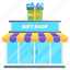 marketplace, outlet, storehouse, gift shop, gift store 
