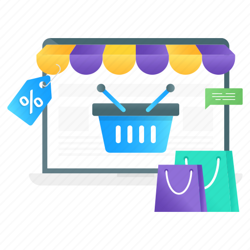 Online shopping, web shopping, ecommerce, eshopping, digital shopping icon - Download on Iconfinder