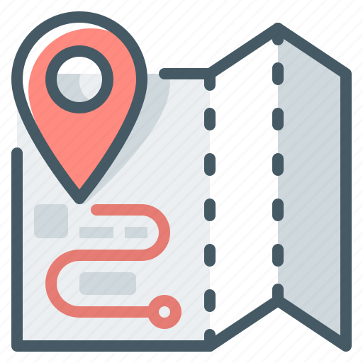 Destination, location, map, navigator, pin, place, place of destination icon - Download on Iconfinder