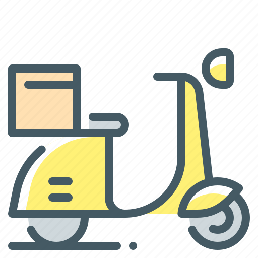 Delivery, fast, fast delivery, scooter icon - Download on Iconfinder