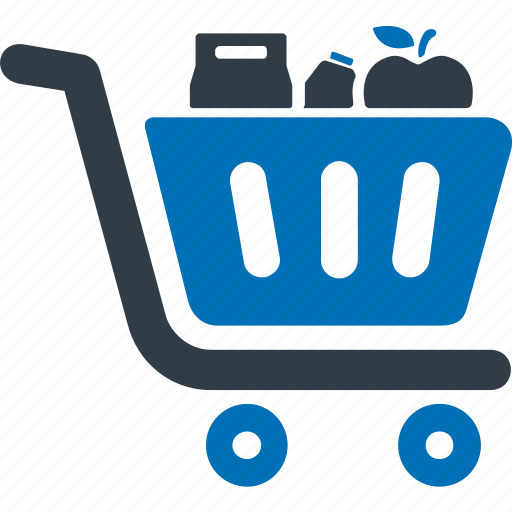 Cart, items, shopping, ecommerce, basket, trolley icon - Download on Iconfinder