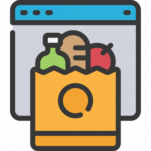 Ecommerce, food, grocery, online, shop, shopping icon - Download on Iconfinder