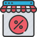discount, ecommerce, percentage, shop, store