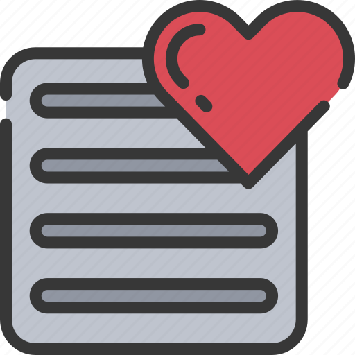 Ecommerce, heart, list, love, wish icon - Download on Iconfinder