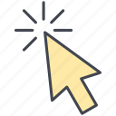 arrow, click, cursor, direction, navigation, pointer