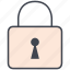 access, key, lock, padlock, password, safe, secure 