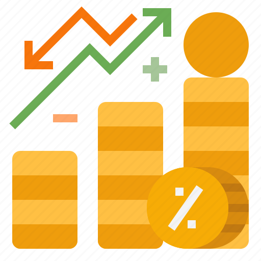 Financial, interest, profit, rate, interest rate icon - Download on Iconfinder