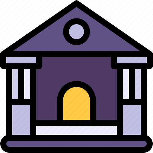 Bank, finance, business, economic, crises, saving, building icon - Download on Iconfinder