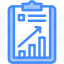 clipboard, test, file, chart, increasing 