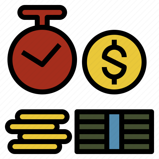 Bank, deposit, economics, money, time icon - Download on Iconfinder
