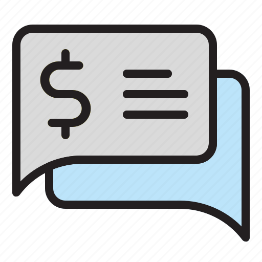 Finance, business, economy, conversation, money icon - Download on Iconfinder