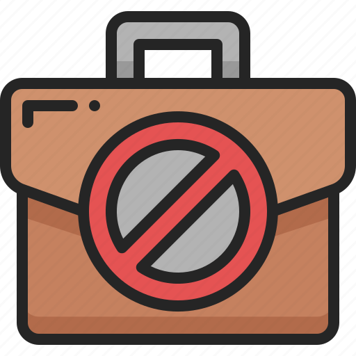 Unemployed, crisis, layoff, jobless, resign, briefcase, fired icon - Download on Iconfinder